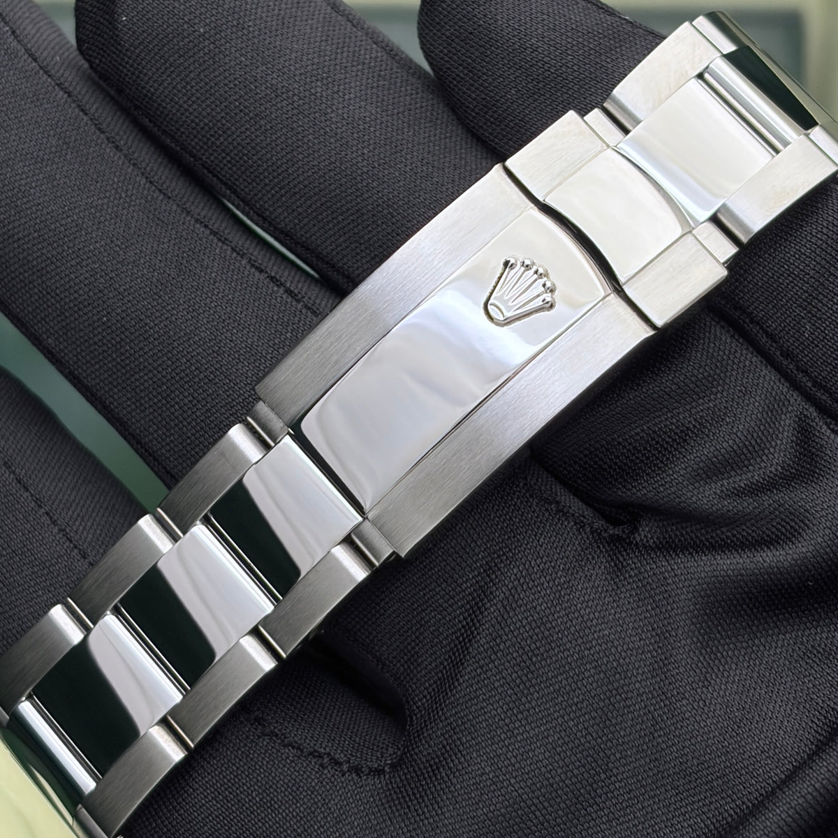 Rolex Milgauss 116400GV Vetro Verde 40 mm Acciaio Oyster