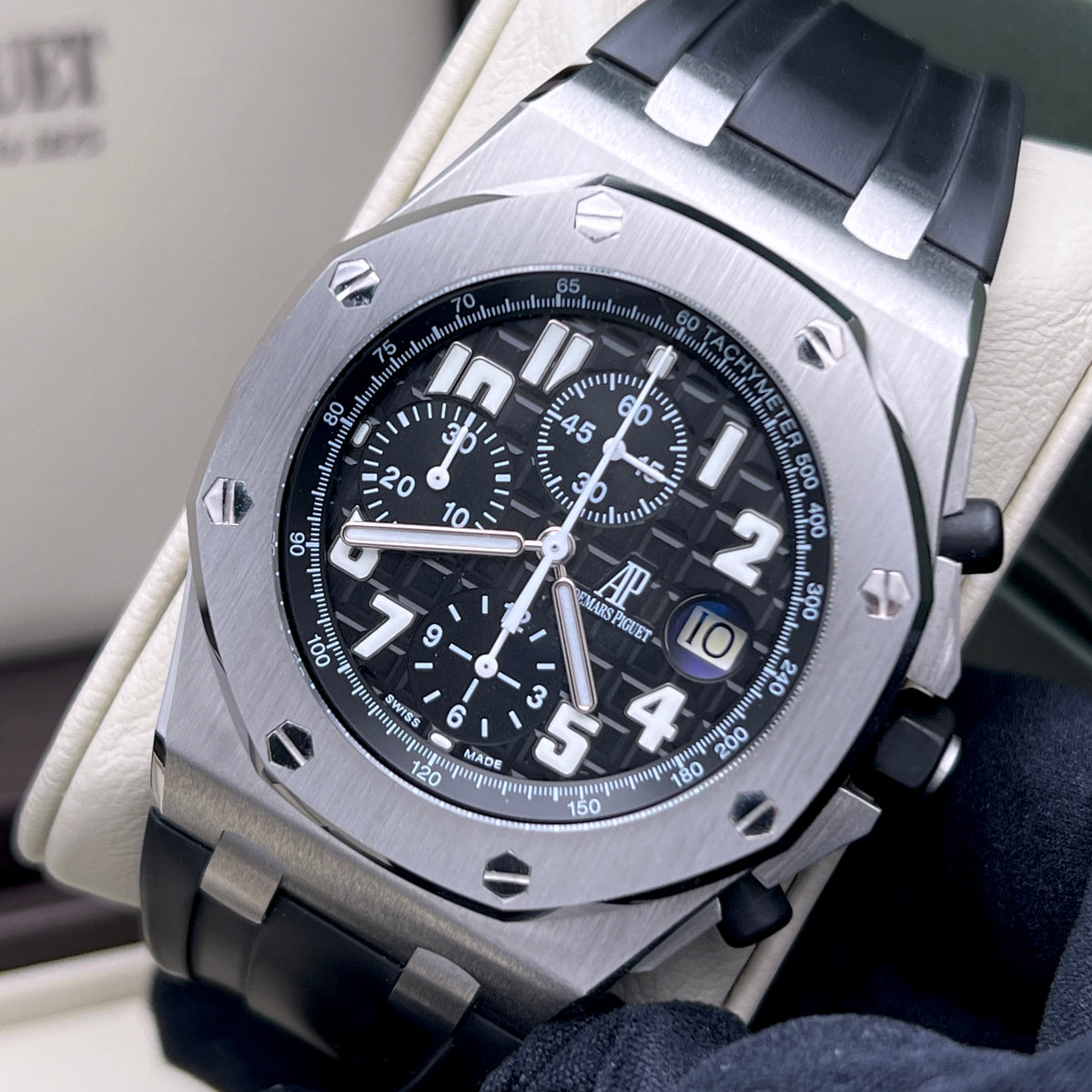 Audemars Piguet Royal Oak Offshore 26020ST 42 mm Acciaio Nero