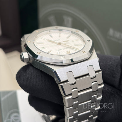 Audemars Piguet Royal Oak 15300ST 39 mm Acciaio Bianco
