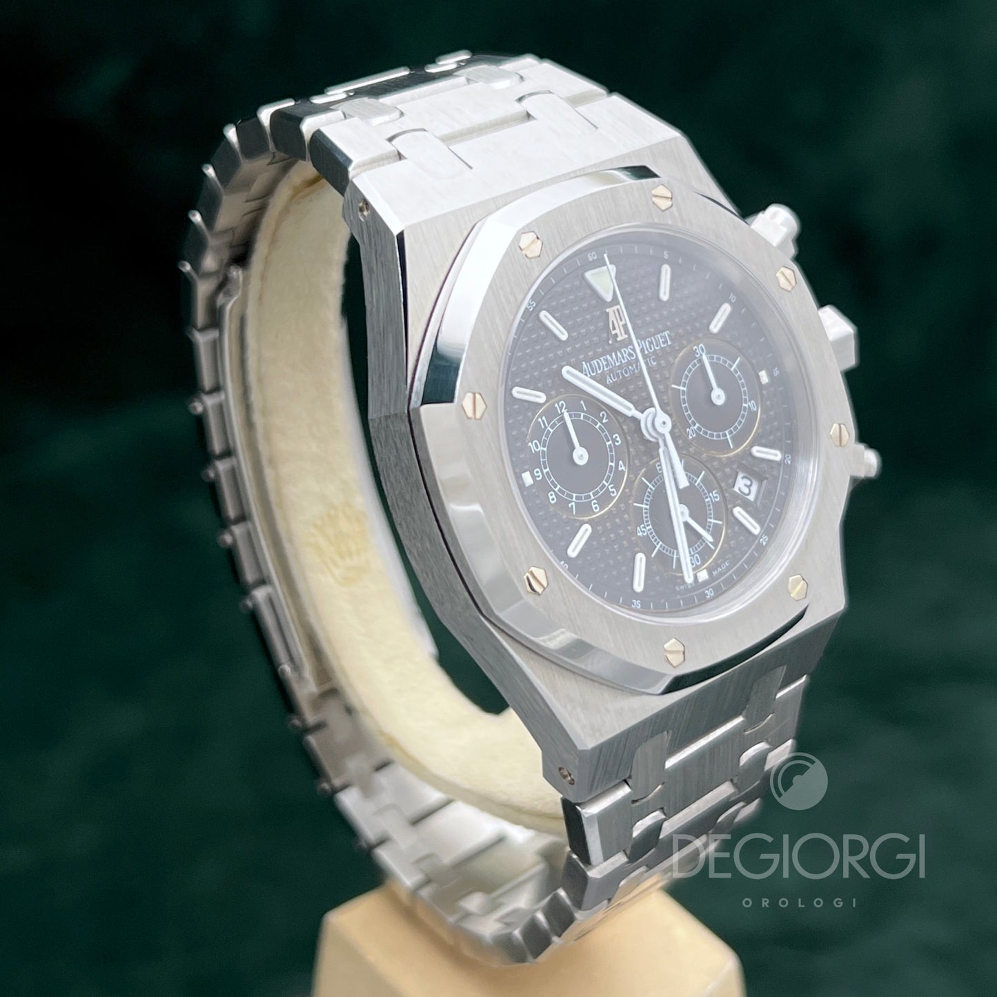 Audemars Piguet Royal Oak Chrono 25860St Microtapisserie Blu Tropical