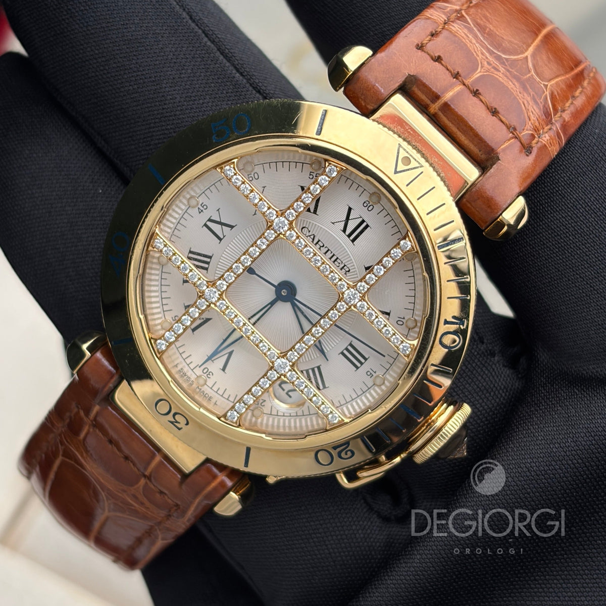 Cartier Pasha 1023 Oro giallo 38 mm