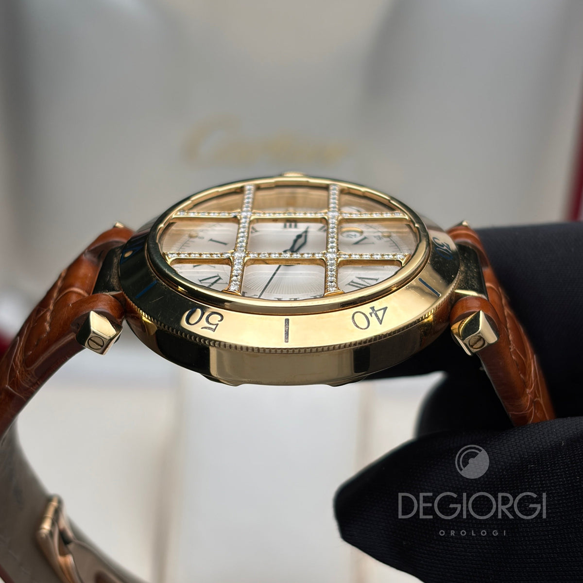 Cartier Pasha 1023 Oro giallo 38 mm