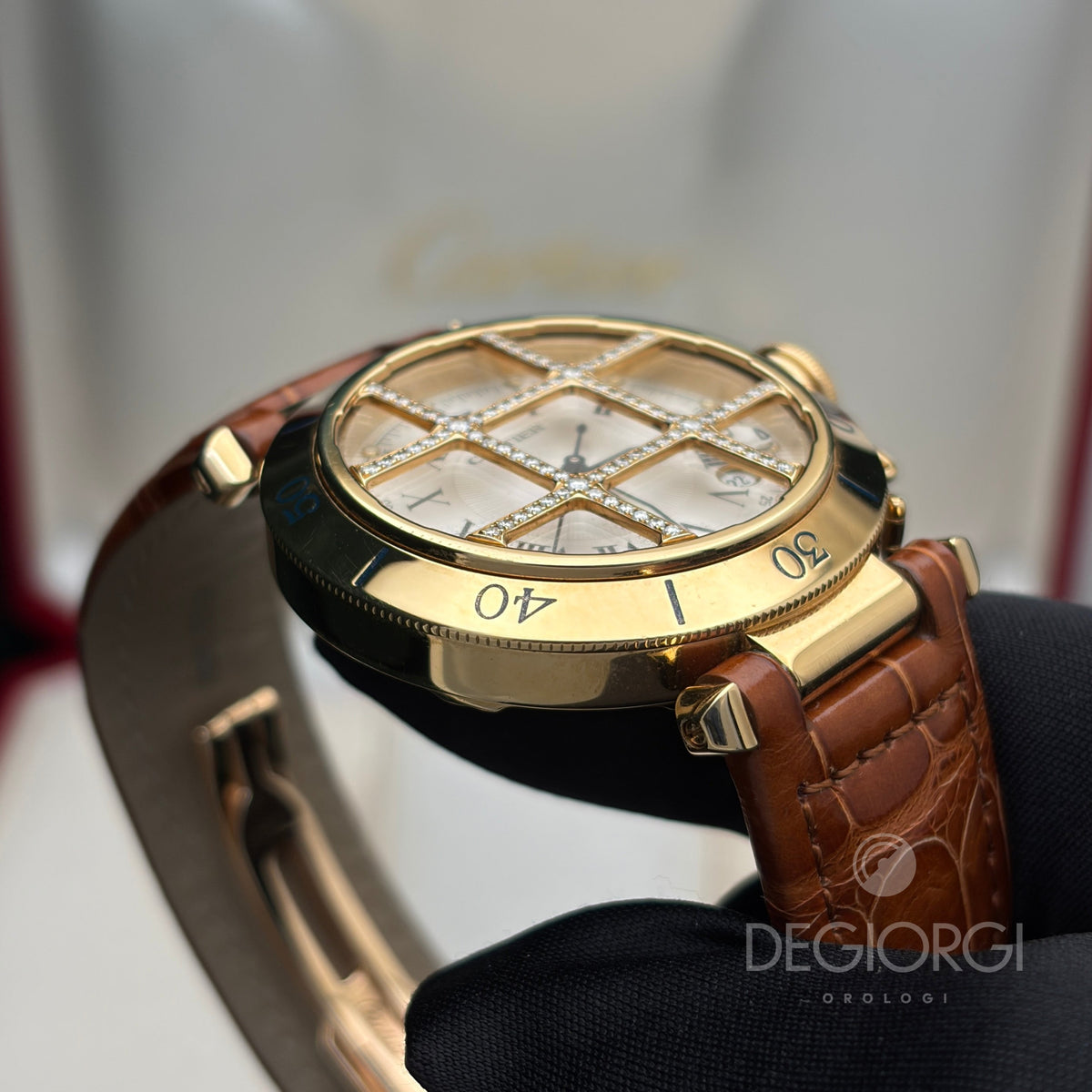 Cartier Pasha 1023 Oro giallo 38 mm