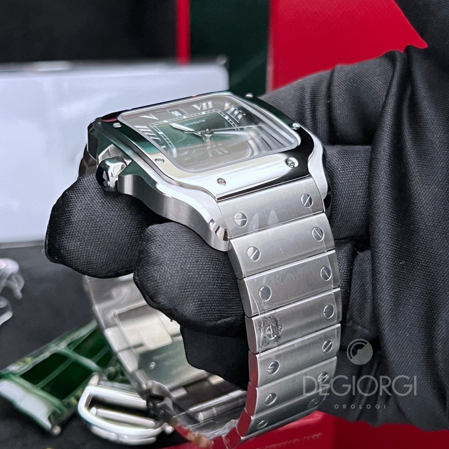Cartier Santos Large WSSA0062 Verde 2025