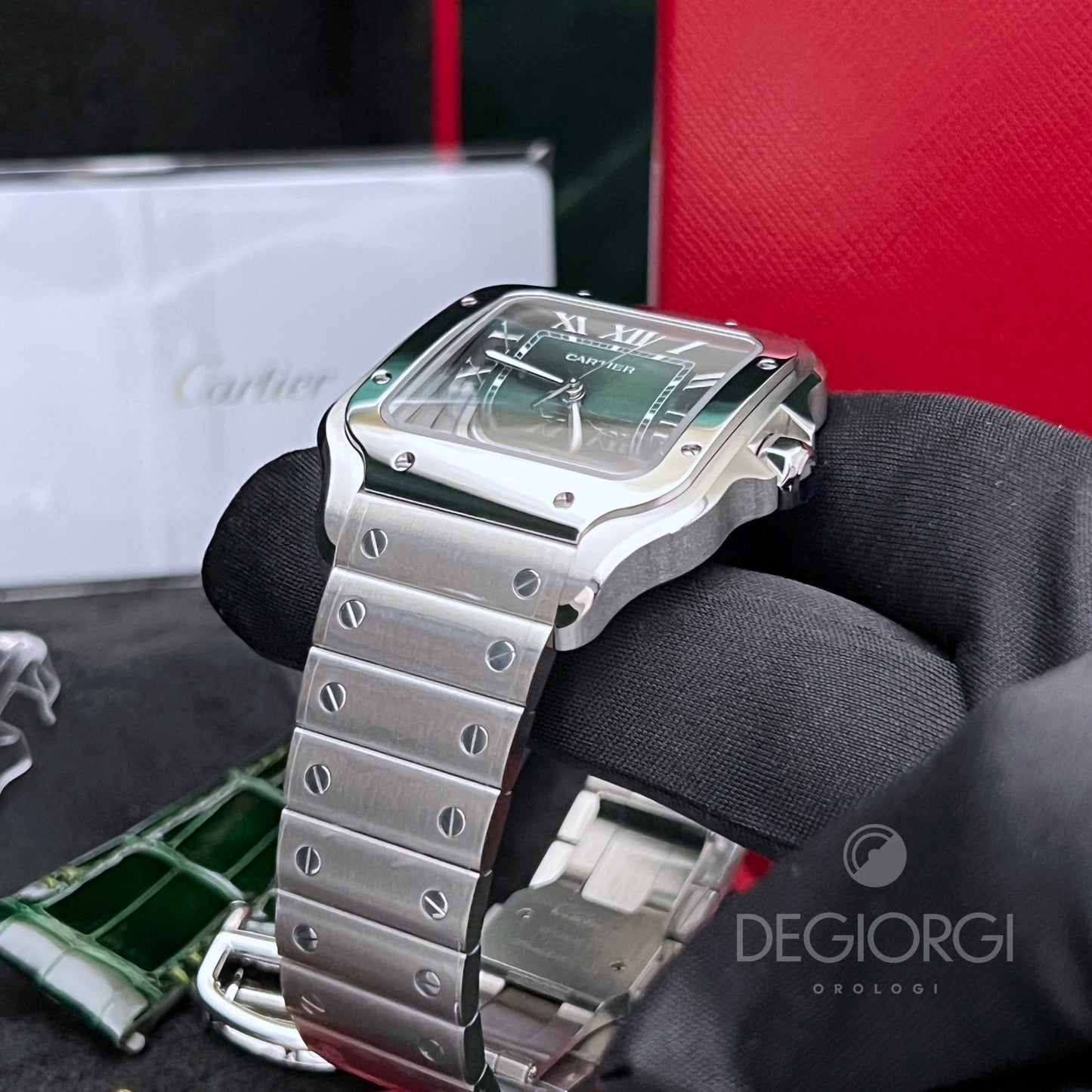 Cartier Santos Large WSSA0062 Verde 2025