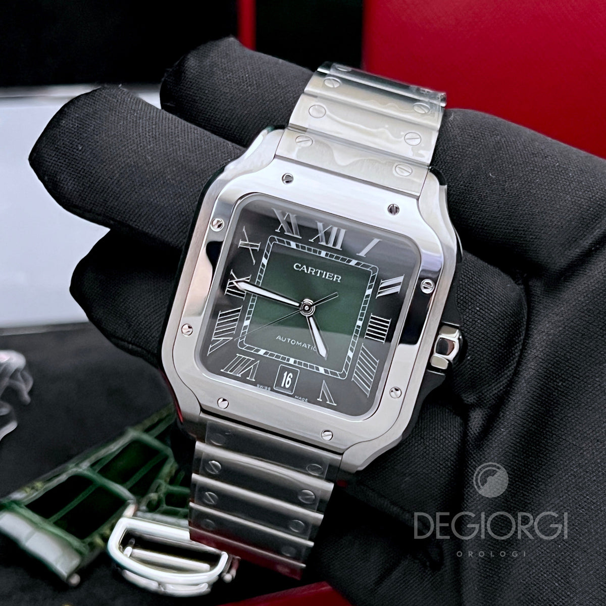 Cartier Santos Large WSSA0062 Verde 2025