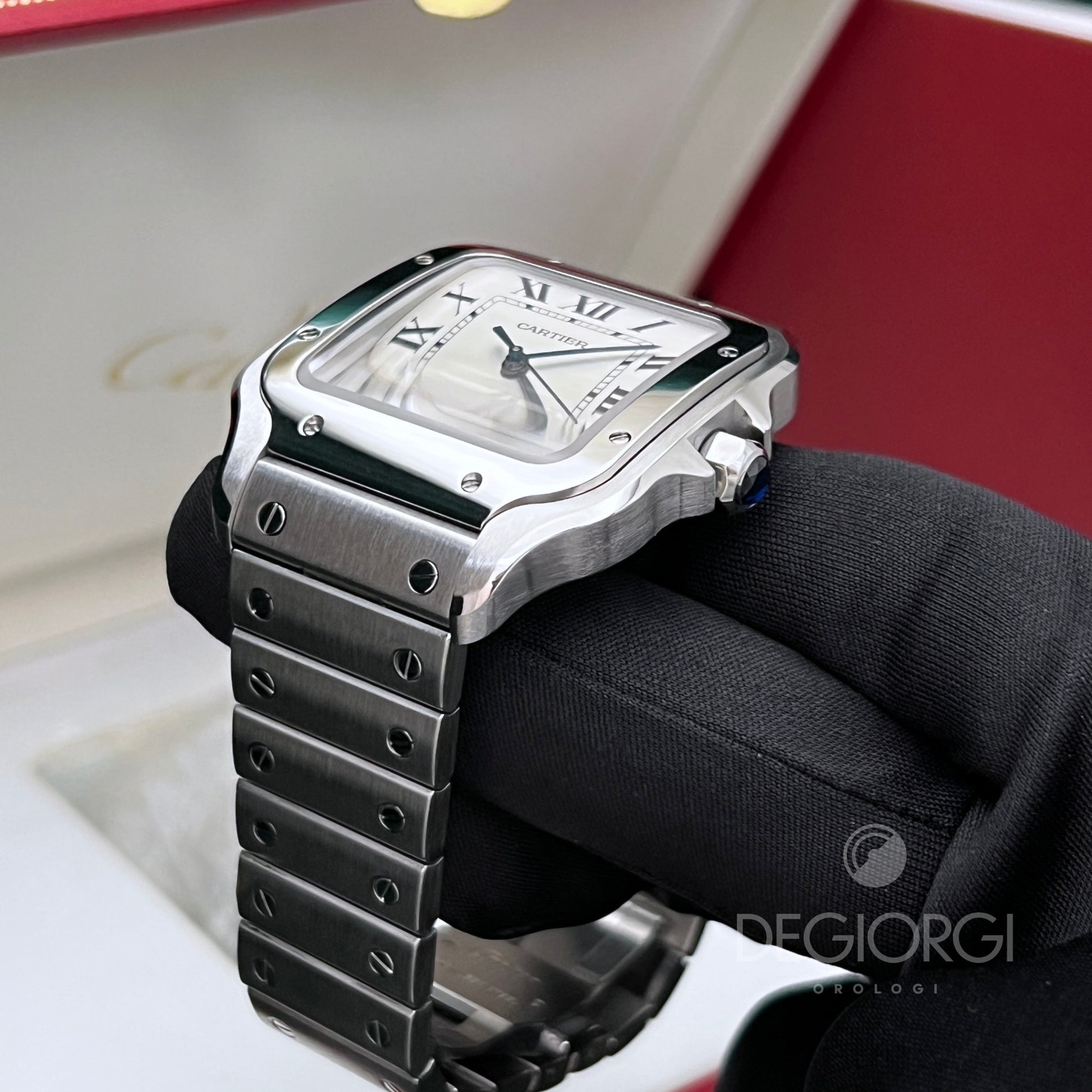 Cartier Santos Large WSSA0009 Bianco