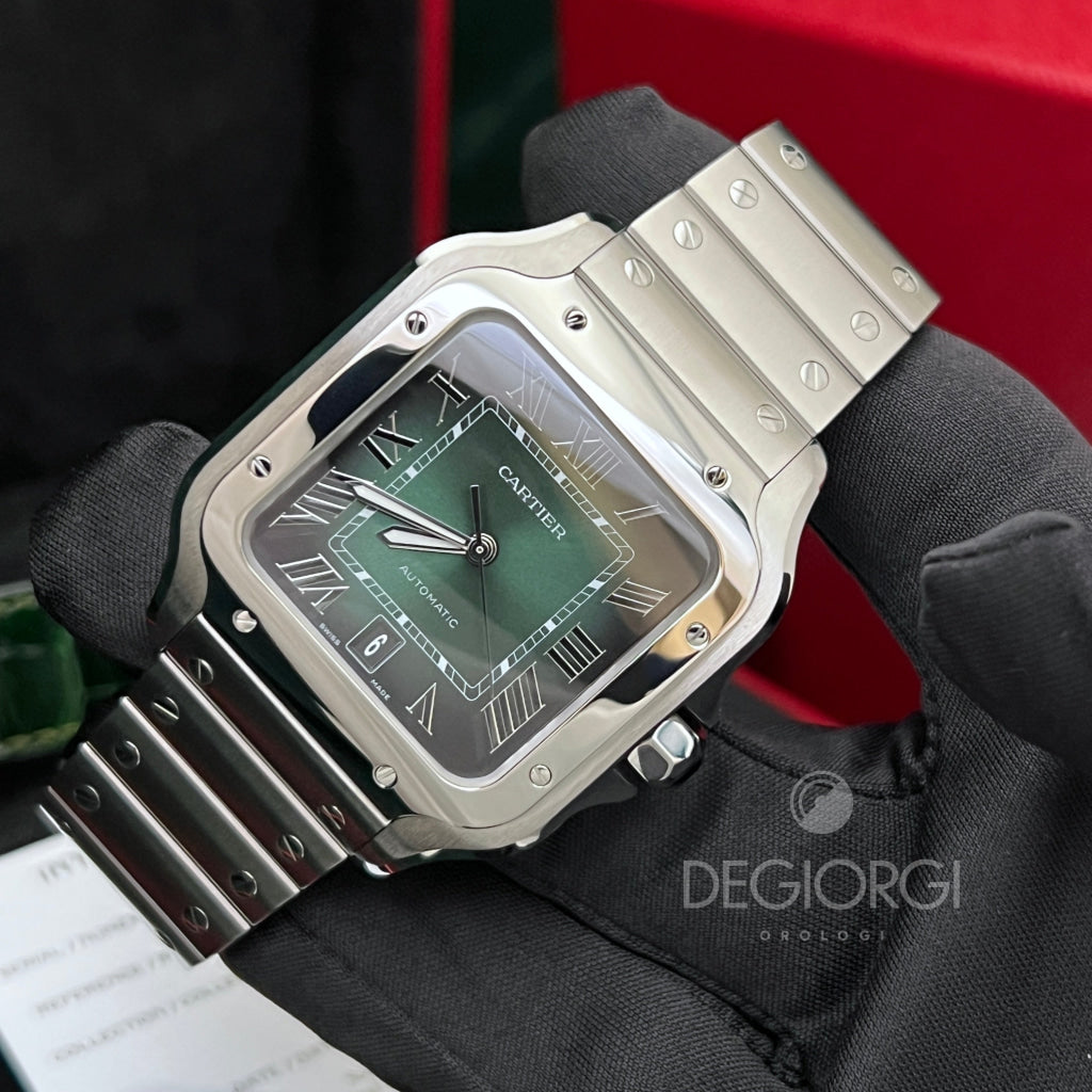 Cartier Santos Large WSSA0062 Verde
