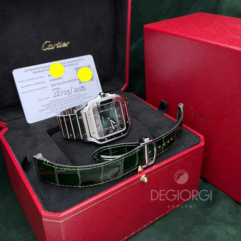 Cartier Santos Large WSSA0062 Verde