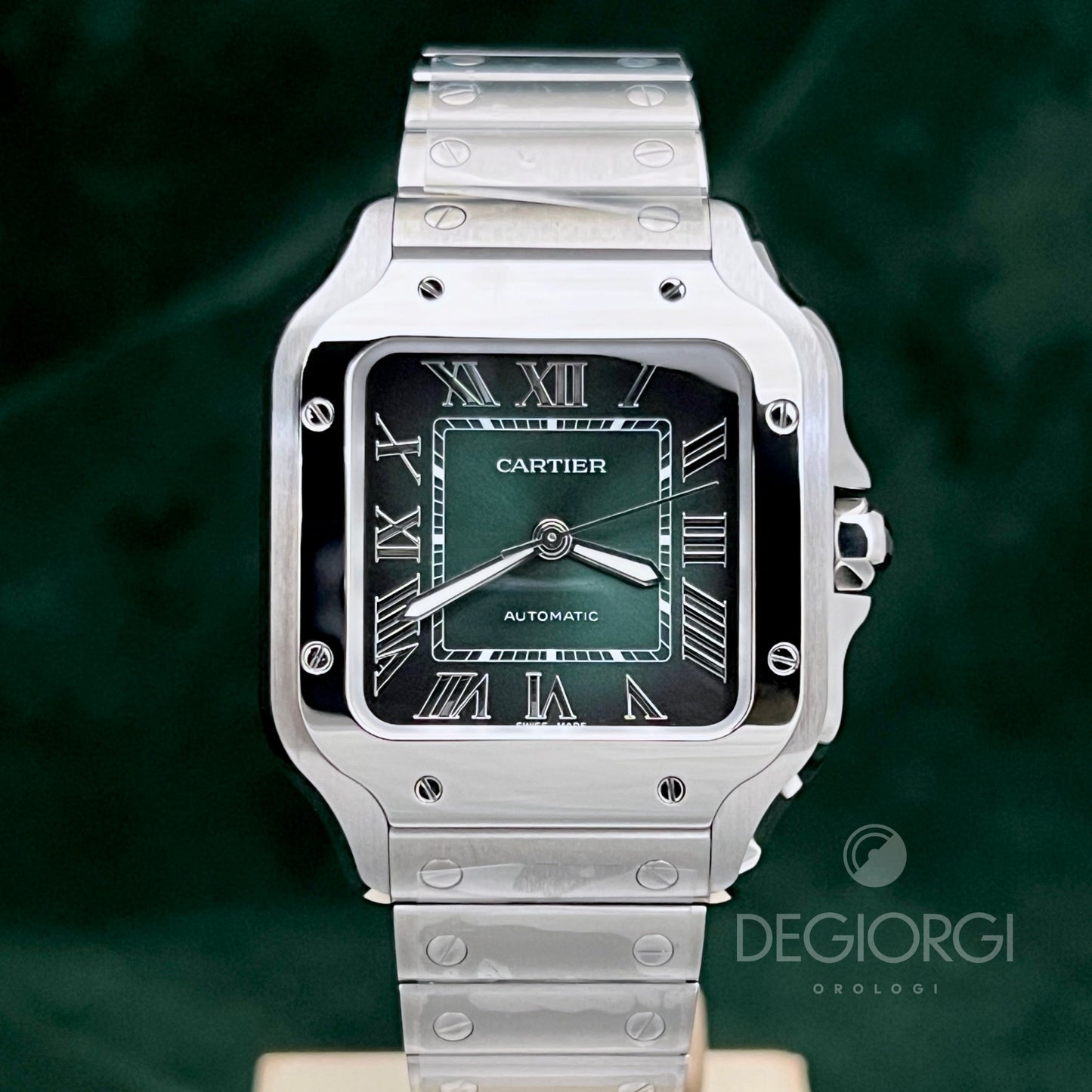 Cartier Santos Medium WSSA0061 Verde 2025