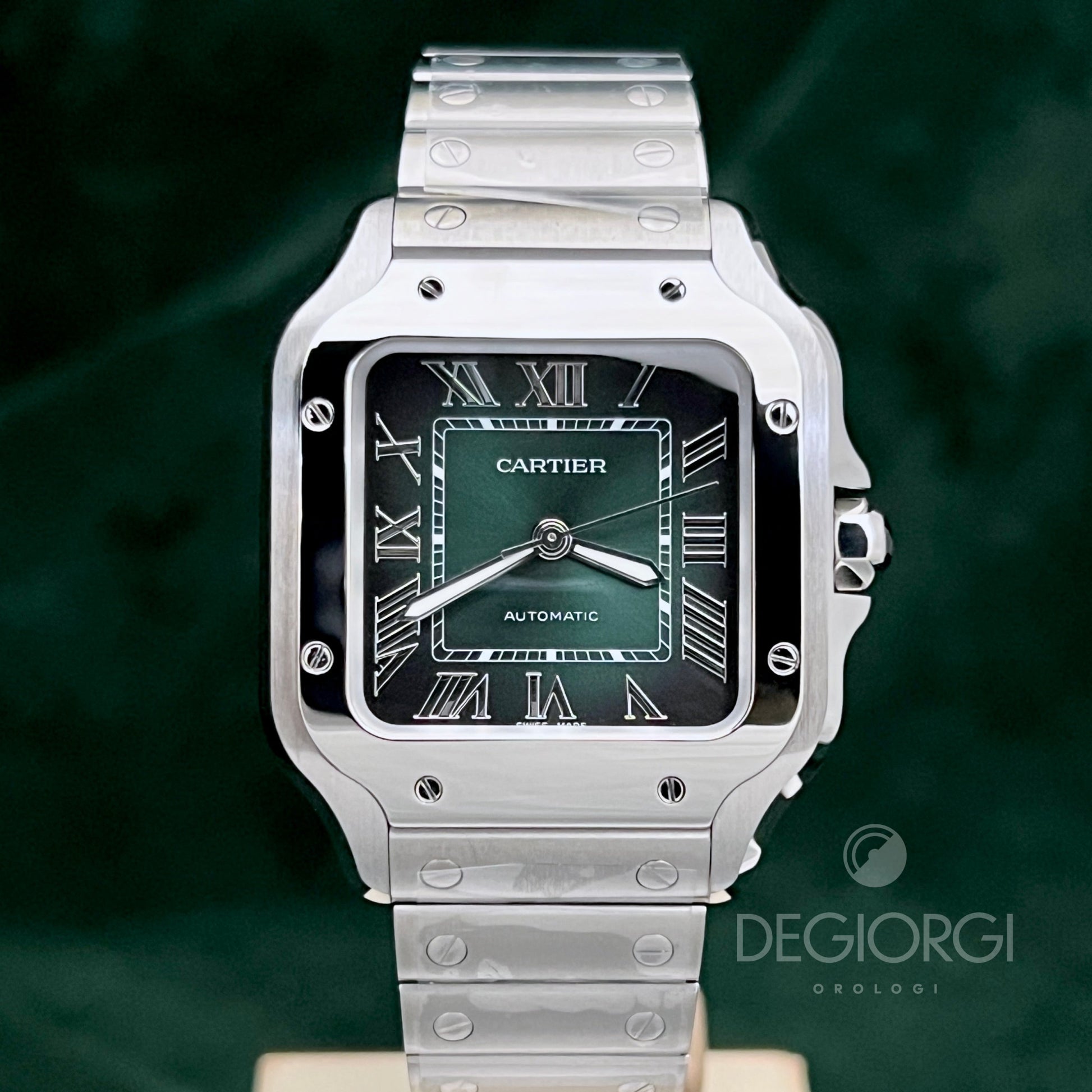 Cartier Santos Medium WSSA0061 Verde 2025