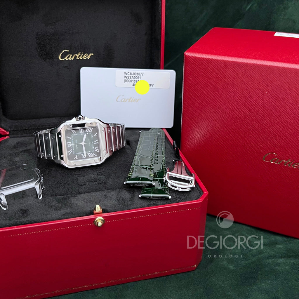 Cartier Santos Medium WSSA0061 Verde 2025