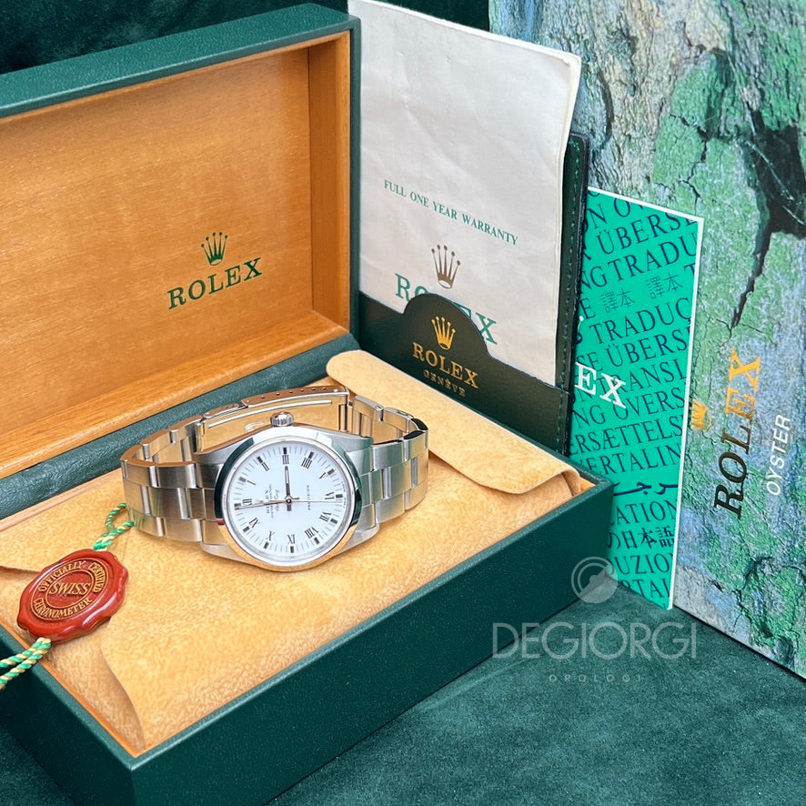 Rolex Air King 14000 Bianco Romani