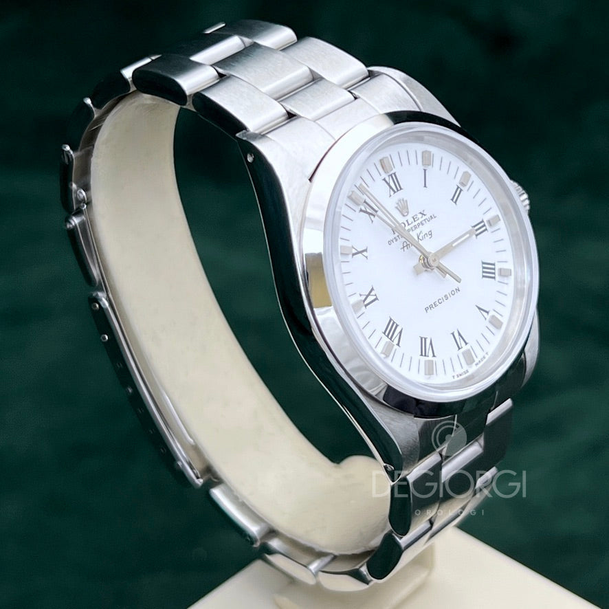 Rolex Air King 14000 Bianco Romani