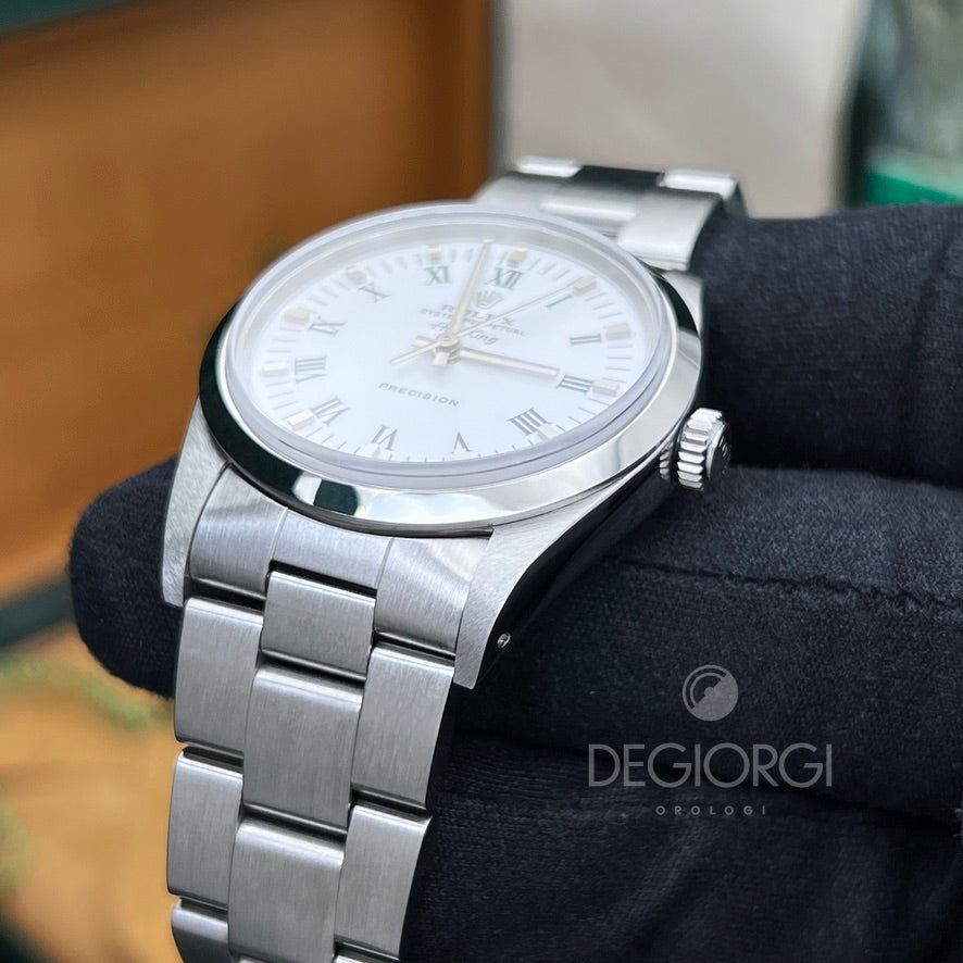 Rolex Air King 14000 Bianco Romani