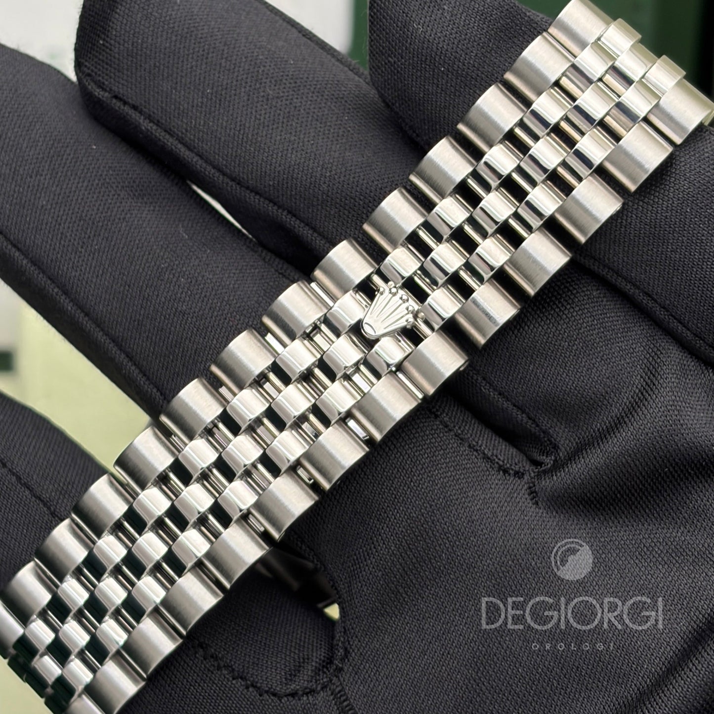 Rolex Datejust 116200 Jubilee 36 mm Nero Romani
