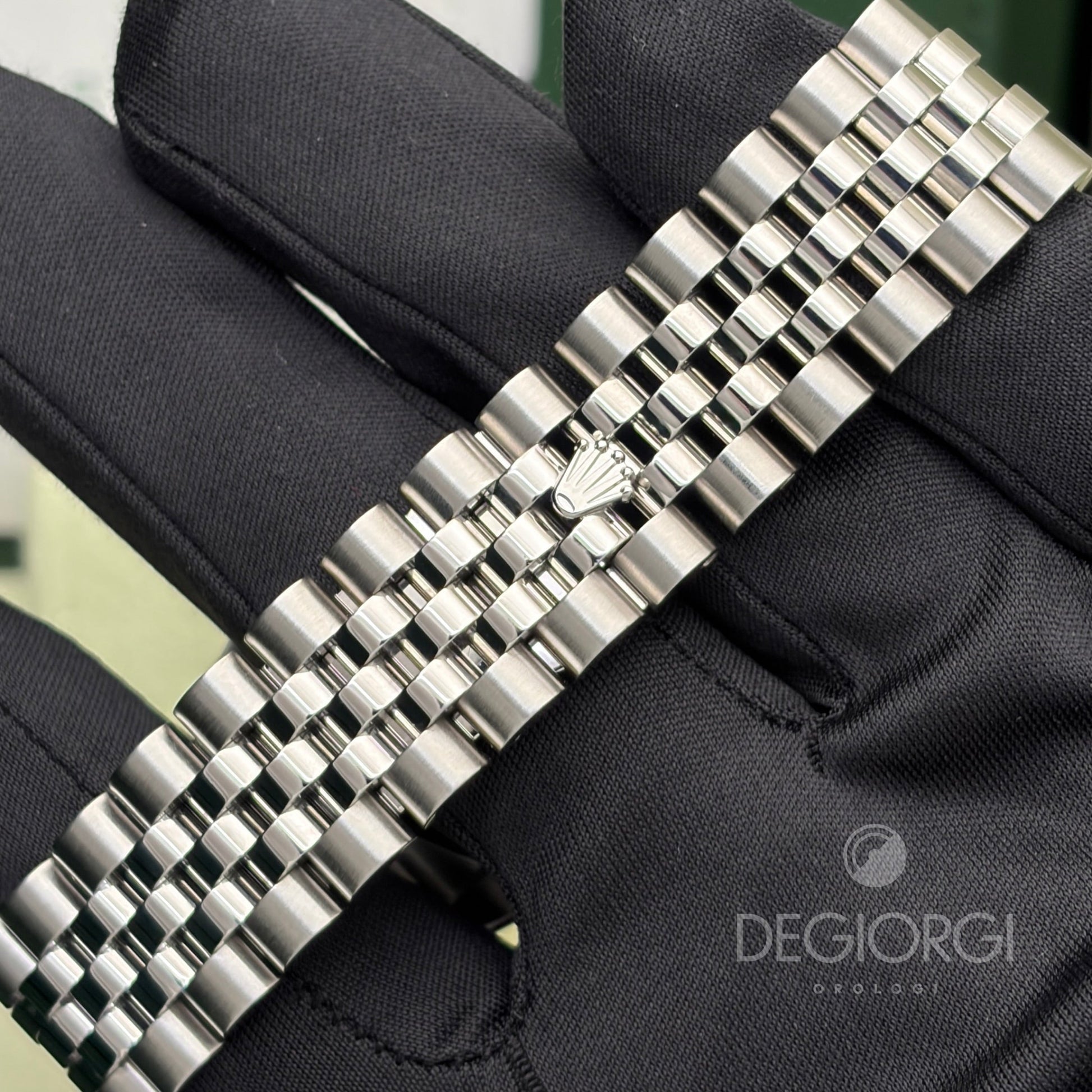 Rolex Datejust 116200 Jubilee 36 mm Nero Romani