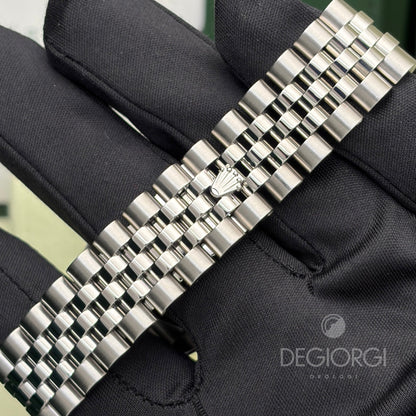 Rolex Datejust 116200 Jubilee 36 mm Nero Romani