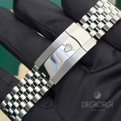 Rolex Datejust 126334 Jubilee 41 mm Grigio Acciaio