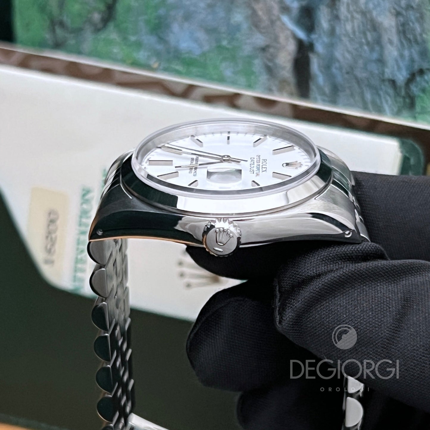 Rolex Datejust 16200 Jubilee Bianco