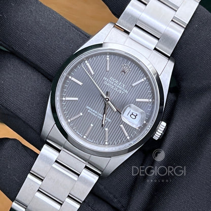 Rolex Datejust 16200 Oyster Millerighe Tapestry