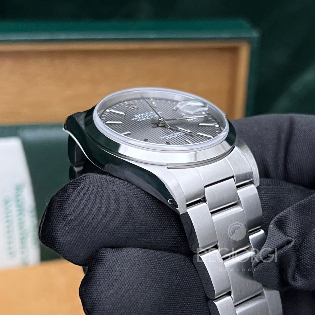 Rolex Datejust 16200 Oyster Millerighe Tapestry