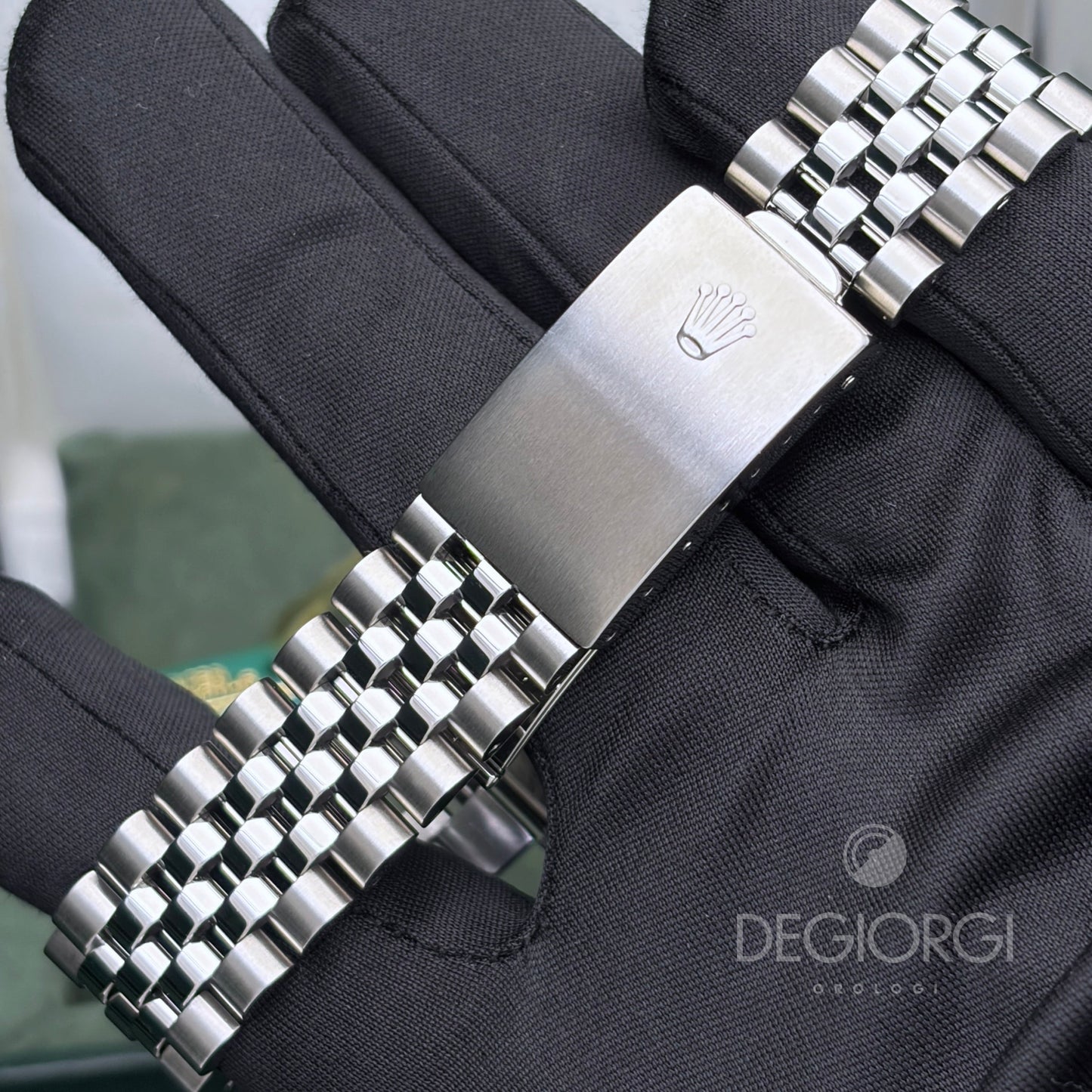 Rolex Datejust 16220 36 mm Acciaio Jubilee Argento