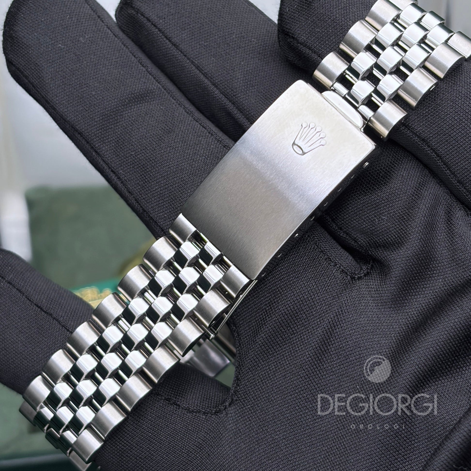 Rolex Datejust 16220 36 mm Acciaio Jubilee Argento