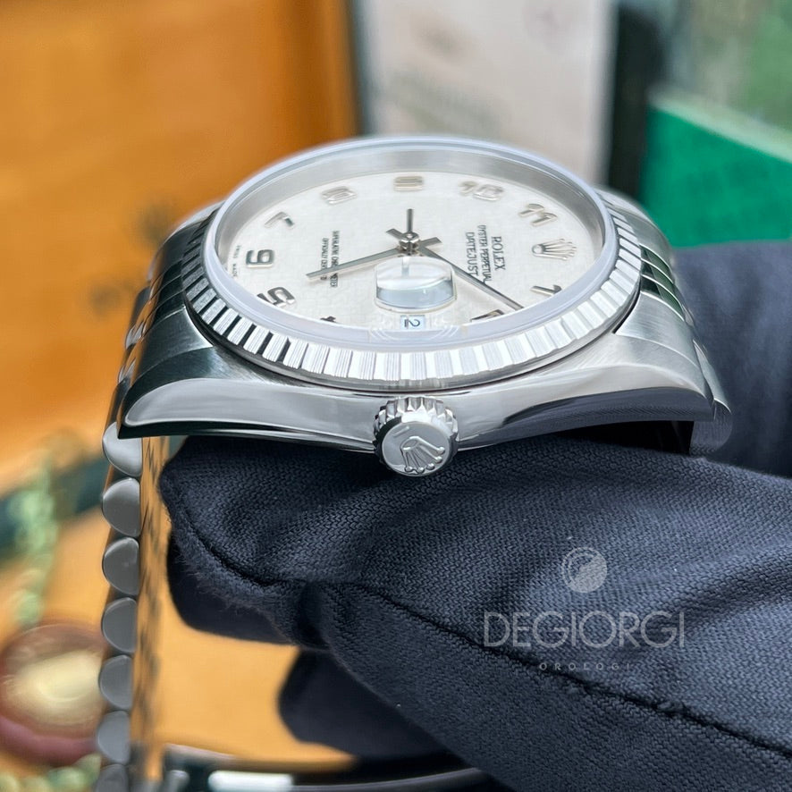 Rolex Datejust 16220 Jubilee Avorio ’Computer’