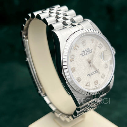 Rolex Datejust 16220 Jubilee Avorio ’Computer’