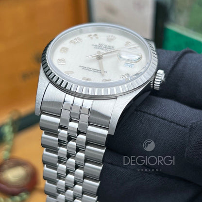 Rolex Datejust 16220 Jubilee Avorio ’Computer’