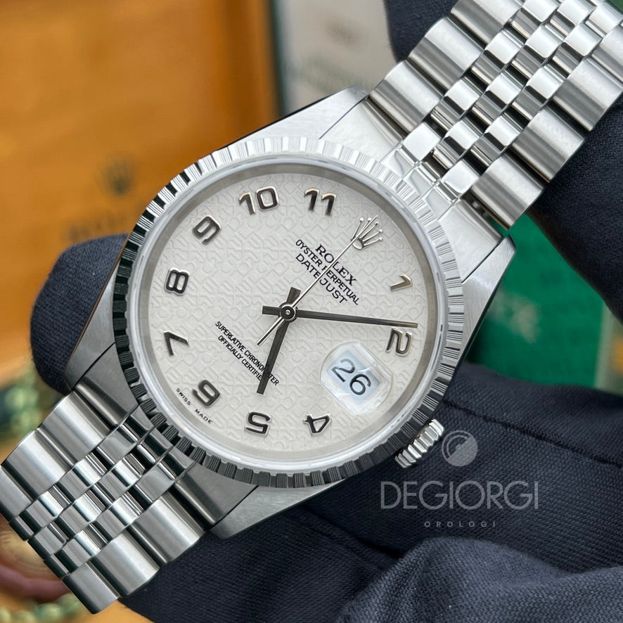 Rolex Datejust 16220 Jubilee Avorio ’Computer’