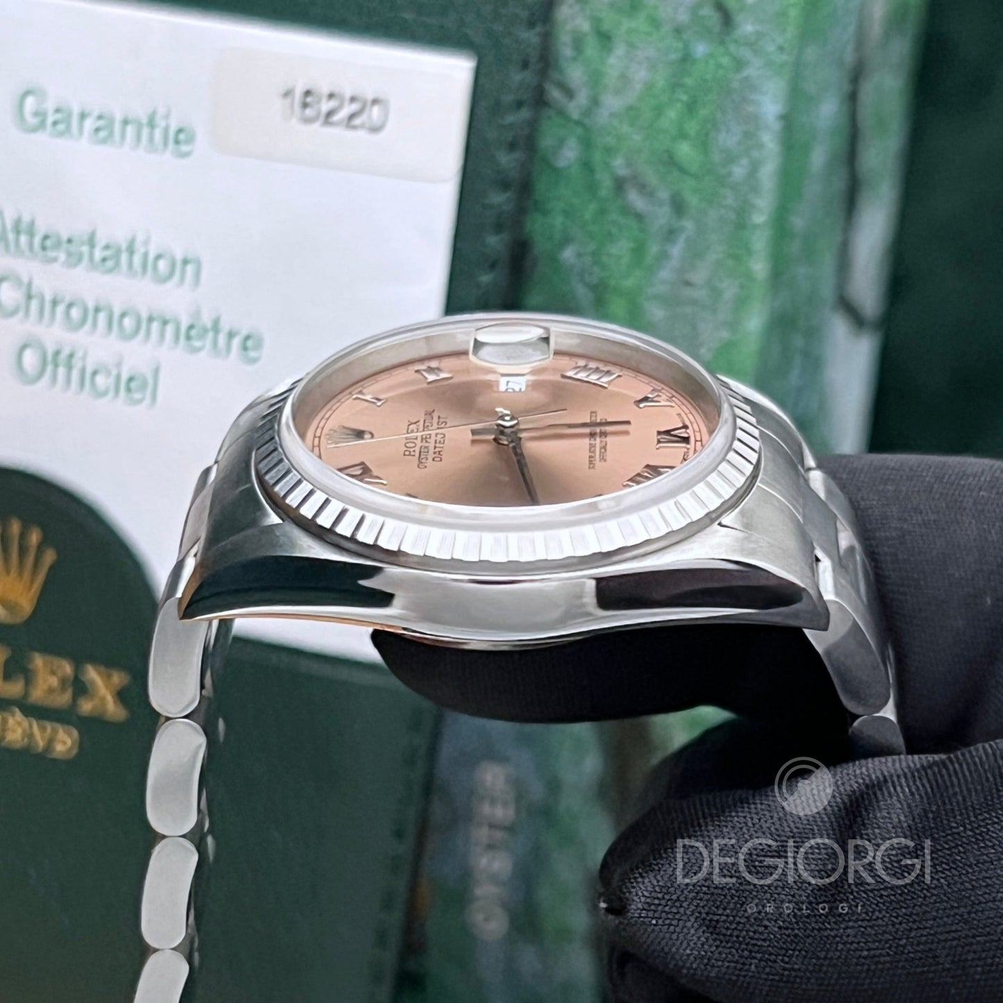 Rolex Datejust 16220 Oyster Rosa Romani