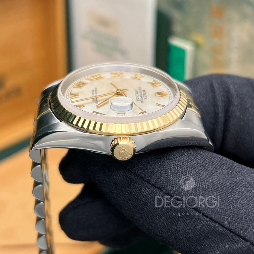Rolex Datejust 16233 Jubilee Madreperla MOP