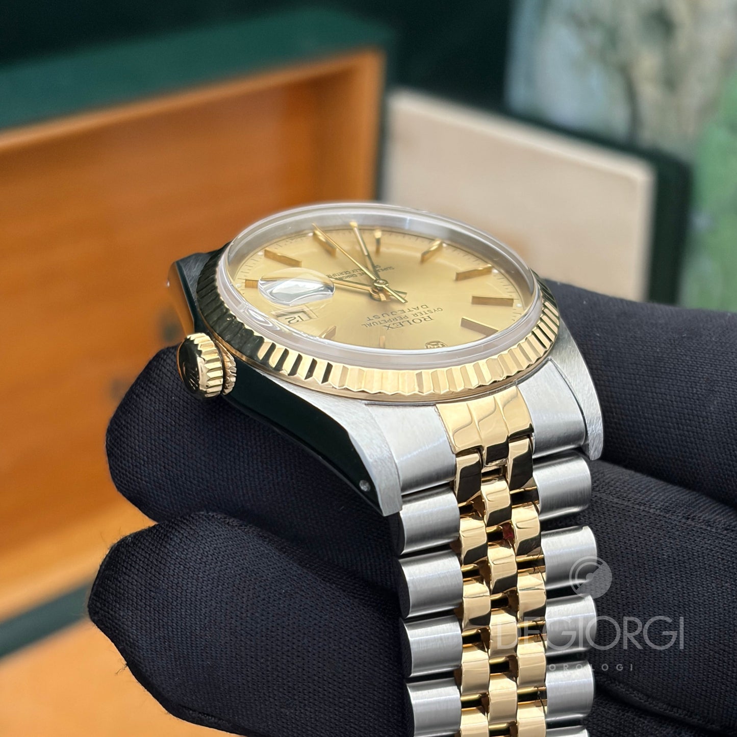 Rolex Datejust 16233 Jubilee Champagne