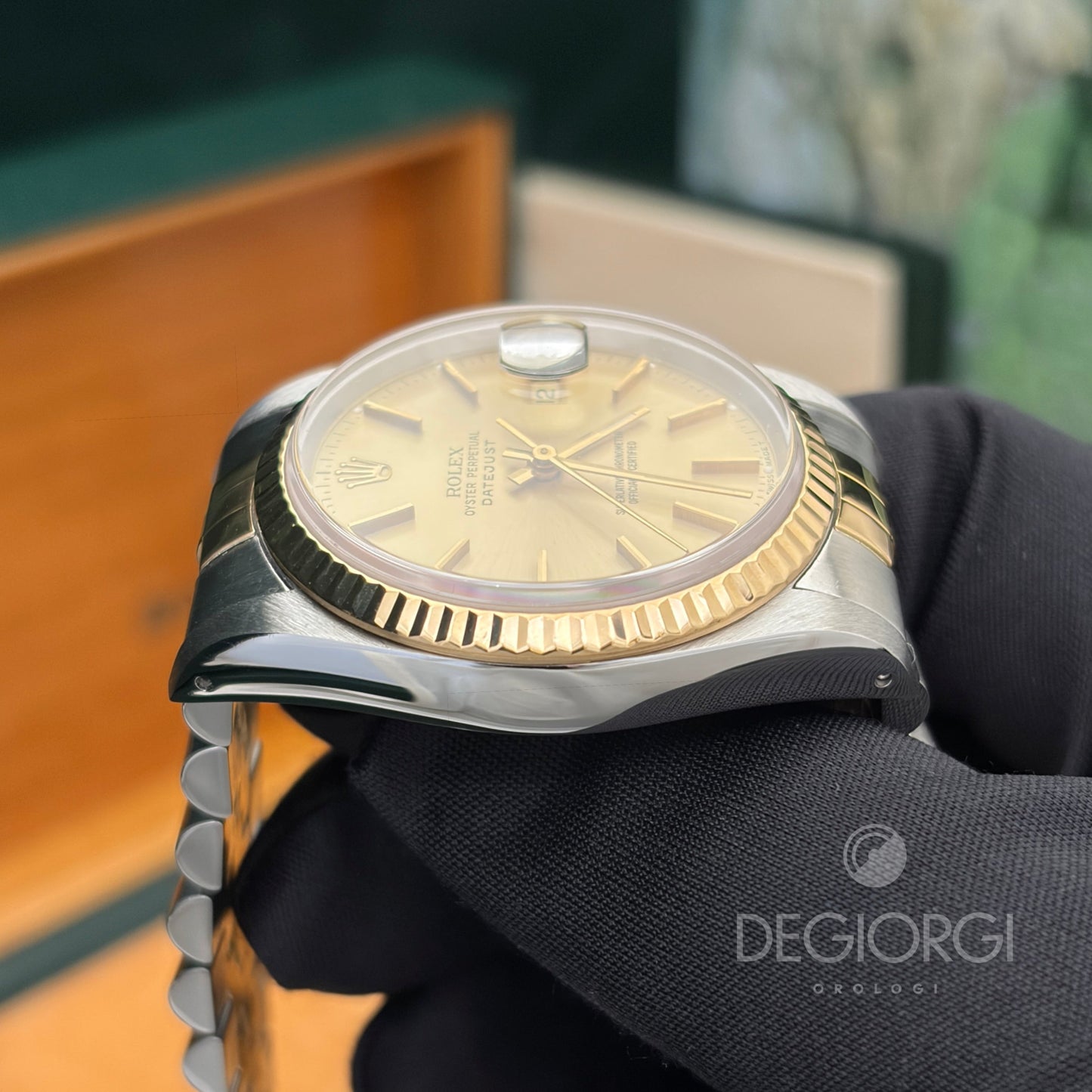 Rolex Datejust 16233 Jubilee Champagne
