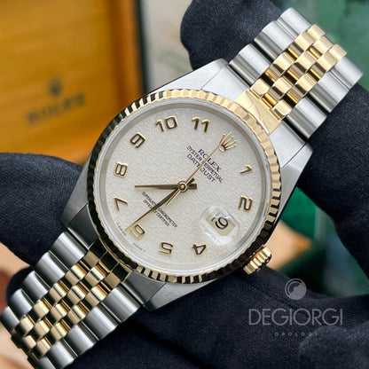 Rolex Datejust 16233 Jubilee Avorio ’Computer’