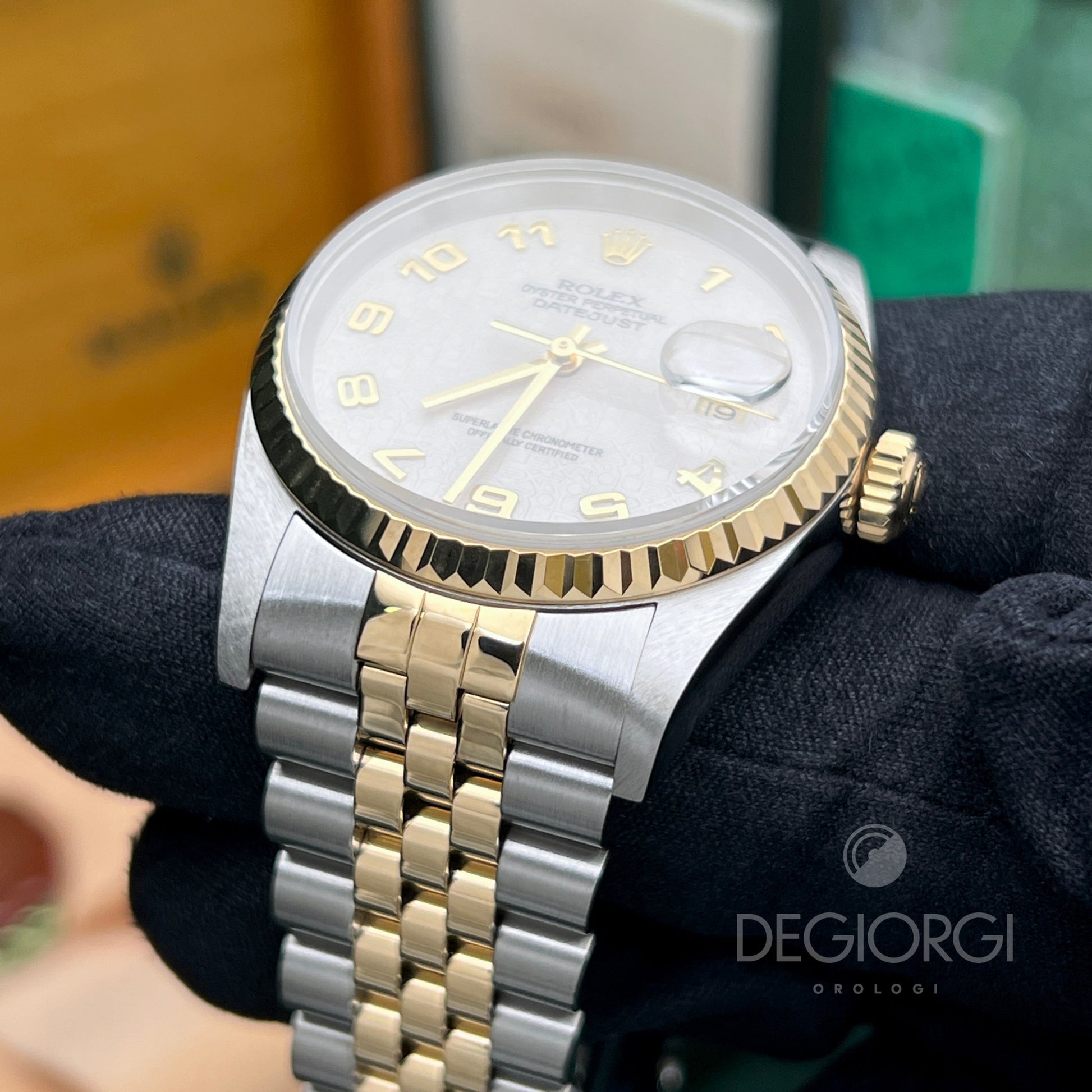 Rolex Datejust 16233 Jubilee Avorio ’Computer’