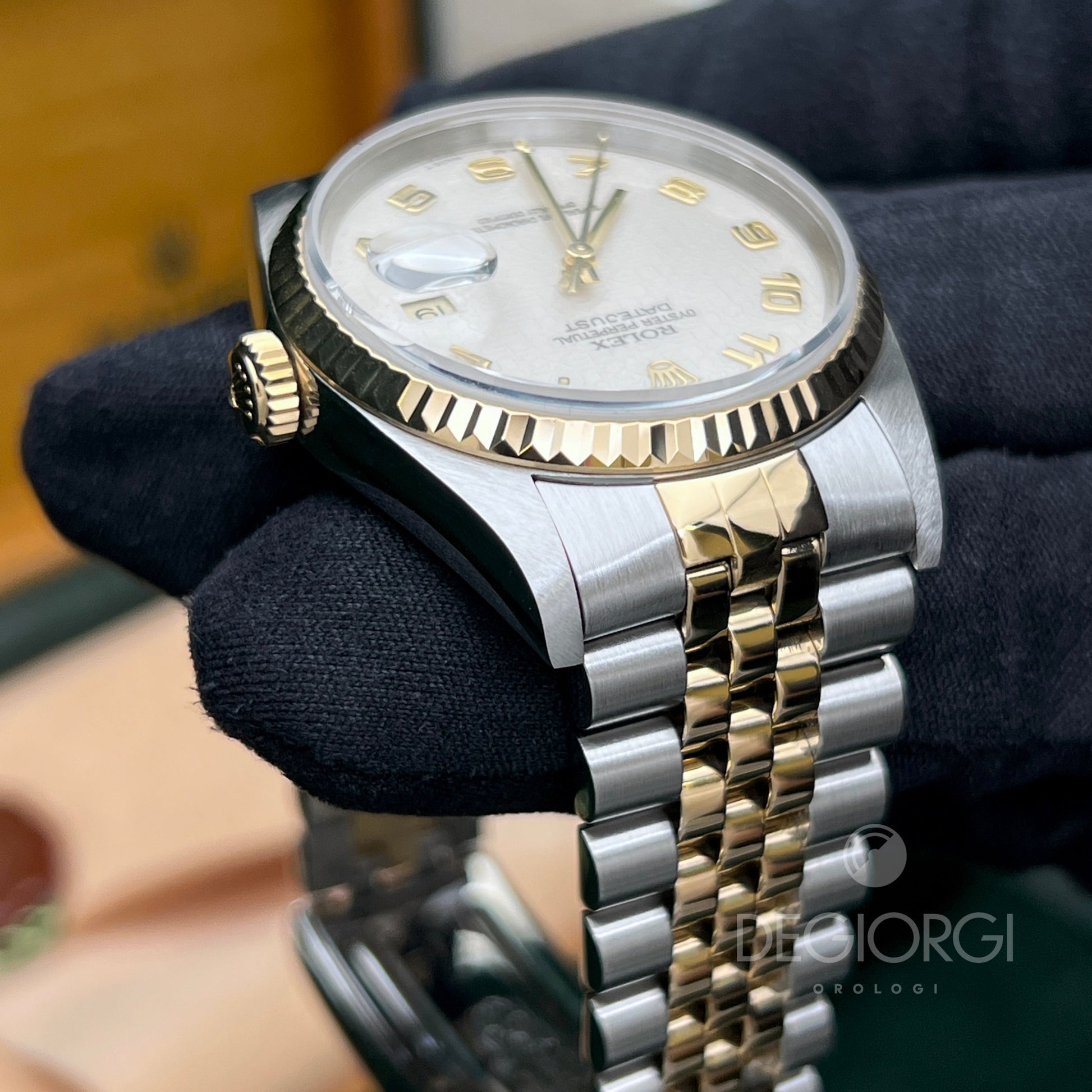Rolex Datejust 16233 Jubilee Avorio ’Computer’