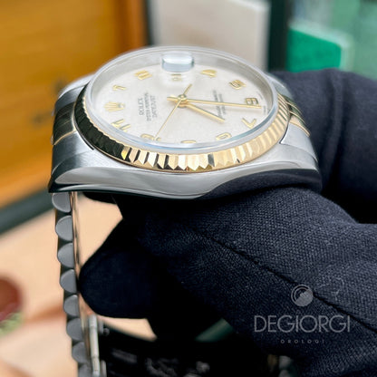 Rolex Datejust 16233 Jubilee Avorio ’Computer’
