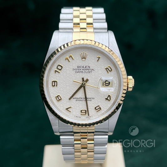 Rolex Datejust 16233 Jubilee Avorio ’Computer’