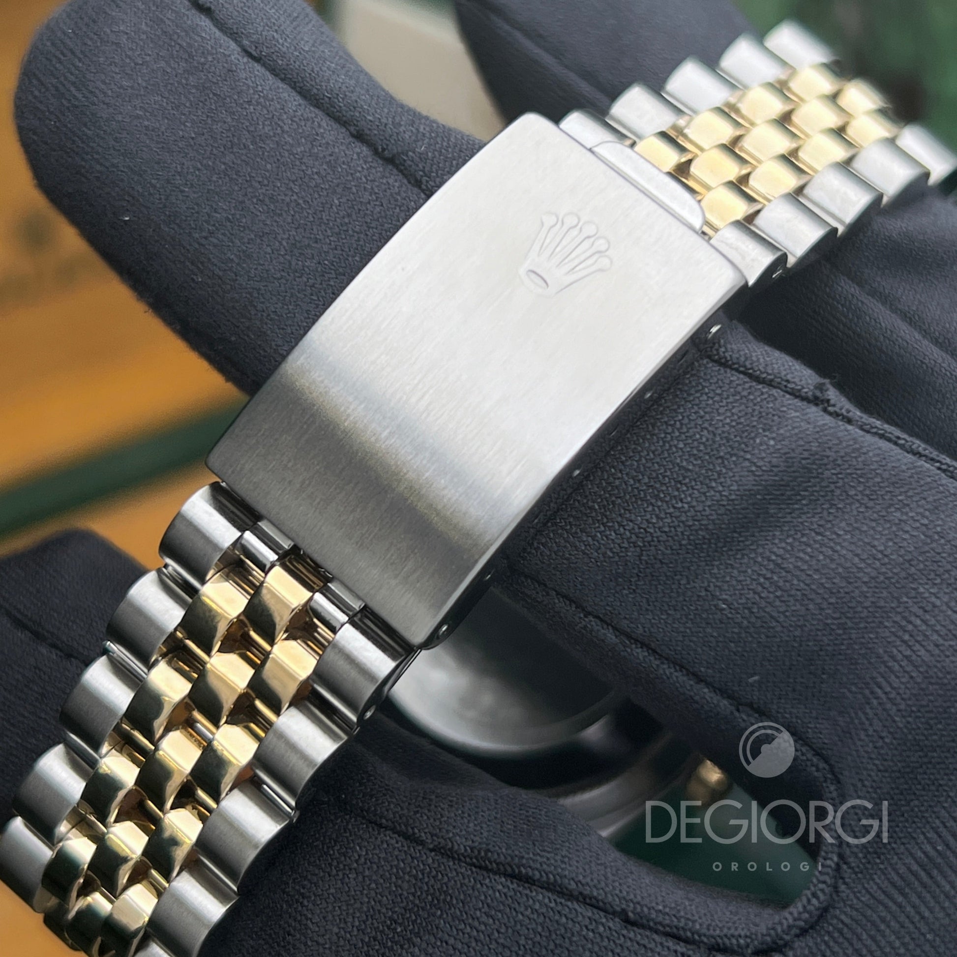 Rolex Datejust 16233 Jubilee Champagne Indici