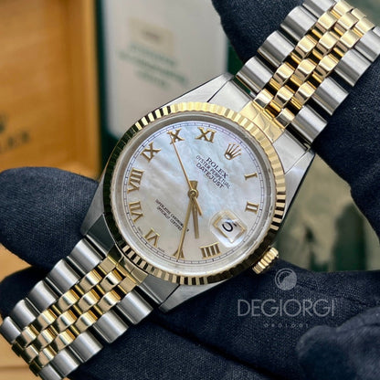 Rolex Datejust 16233 Jubilee Madreperla MOP