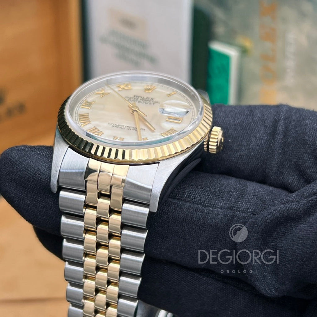 Rolex Datejust 16233 Jubilee Madreperla MOP