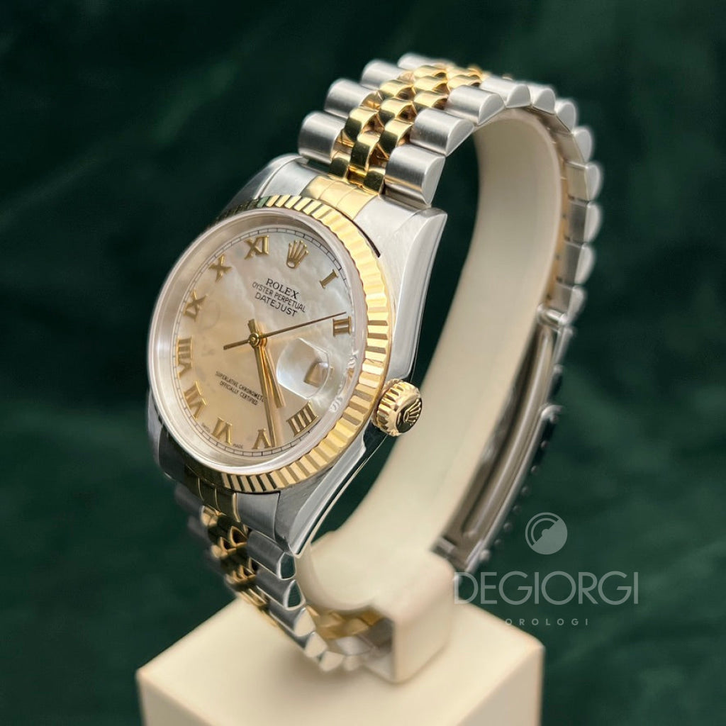 Rolex Datejust 16233 Jubilee Madreperla MOP