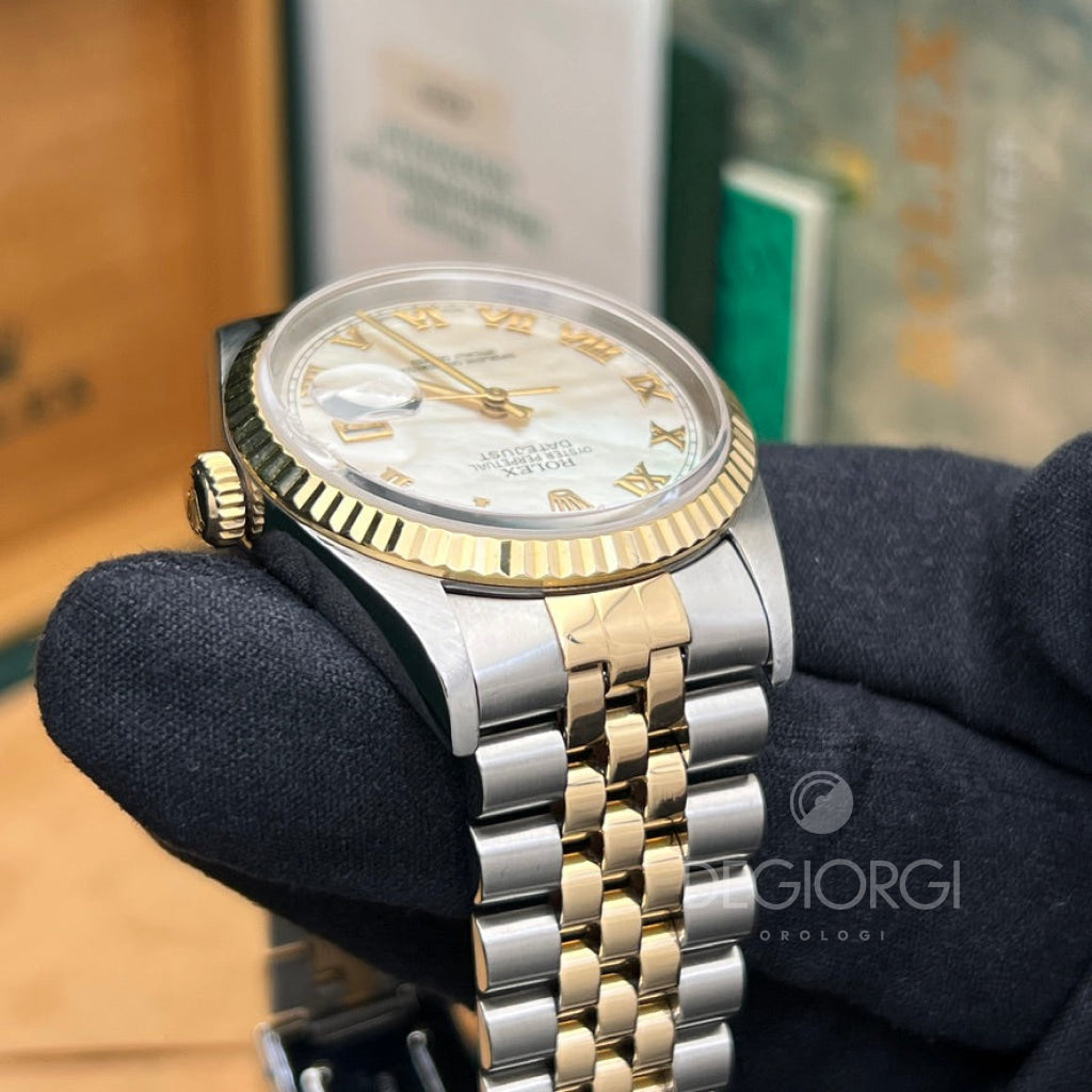 Rolex Datejust 16233 Jubilee Madreperla MOP