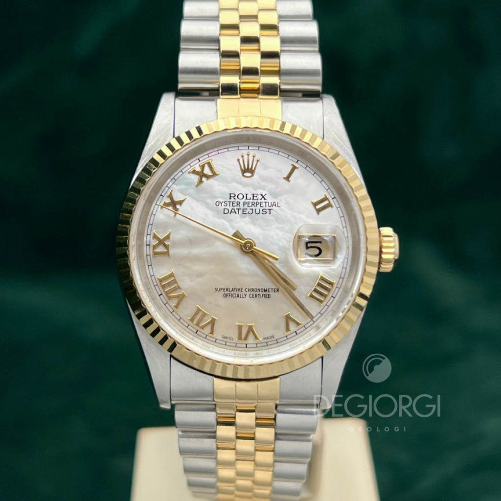 Rolex Datejust 16233 Jubilee Madreperla MOP
