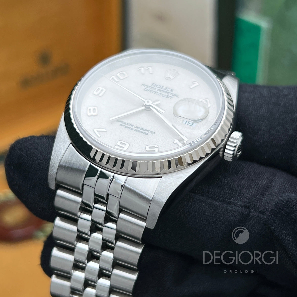 Rolex Datejust 16234 Jubilee Avorio ’Computer’