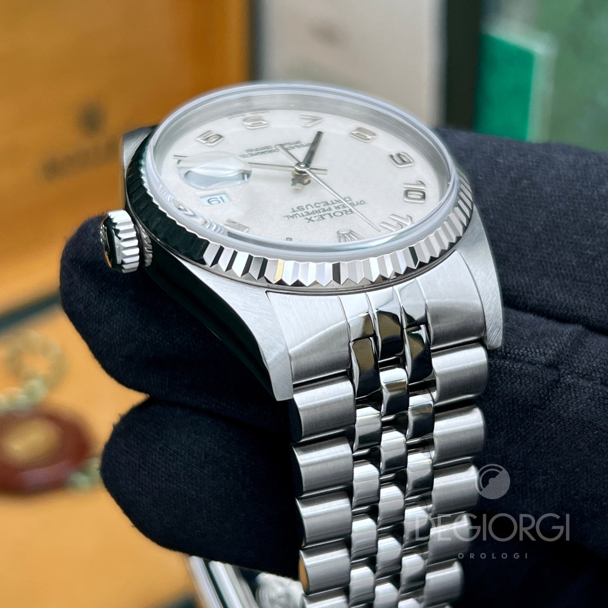 Rolex Datejust 16234 Jubilee Avorio ’Computer’