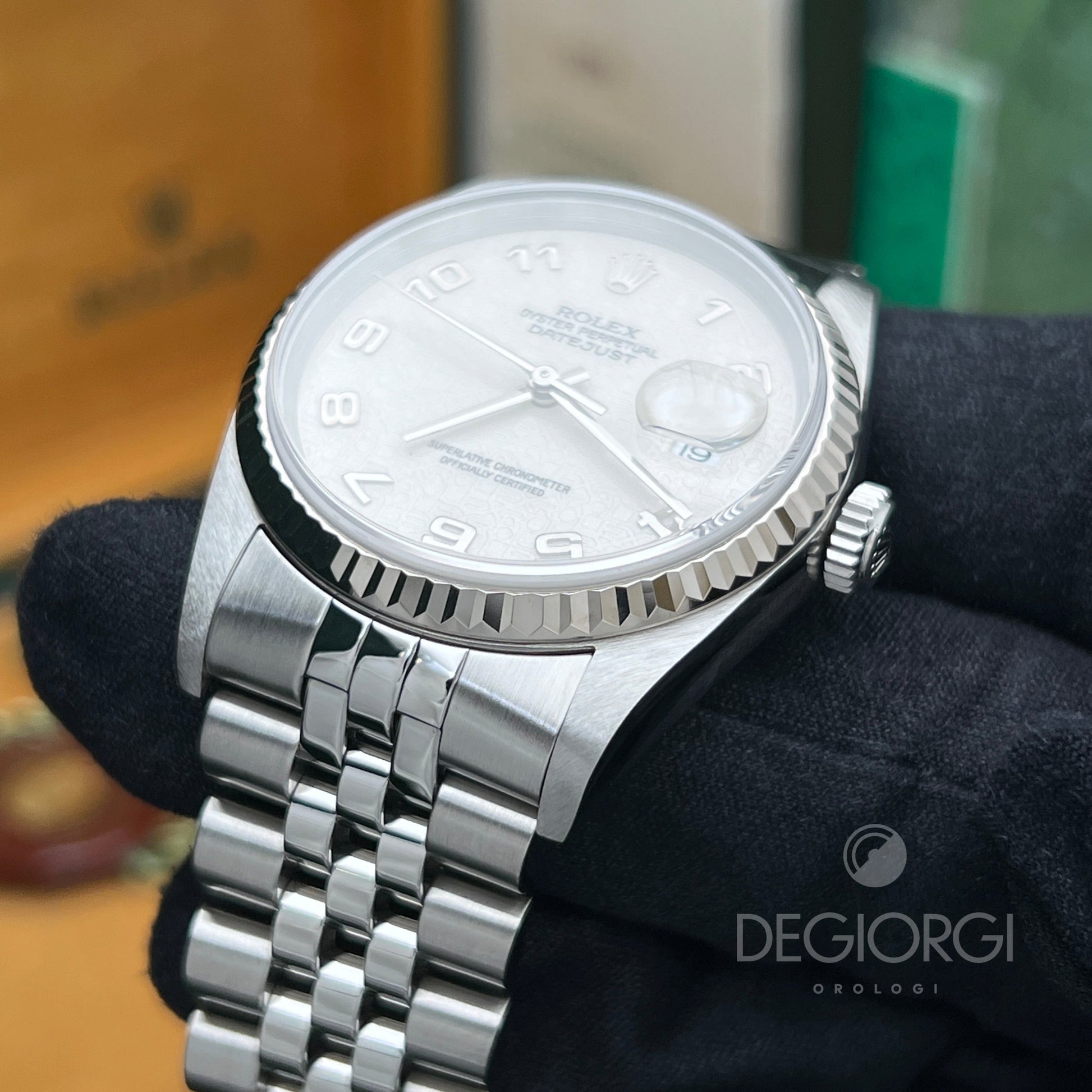Rolex Datejust 16234 Jubilee Avorio ’Computer’